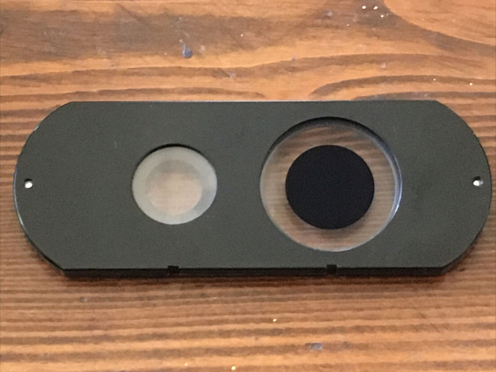 Zeiss Microscope Darkfield / Diffuser Slider 30mm W x 4.55mm Thick ...