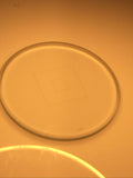 Microscope Glass Reticle Round 21mm Two Squares For 23.3mm Eyepiece AO 481