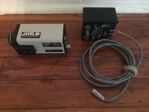 Javelin MOS Solid State Chromachip Camera JE3362 12V Power Supply