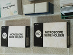 Huge Lot Vintage Leitz Kodak Photo Slide Storage Box & Projector Magazine Slides