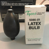 Tycos 5086-01 Welch Allyn Latex Bulb for Laboratory Health Care Applications