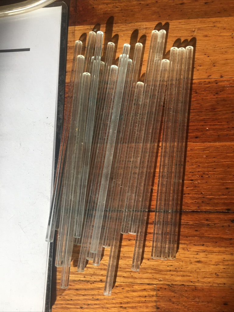 Bio-Rad Protean ii xi Large Electrophoresis Cell Combs Glass Rods Red ...