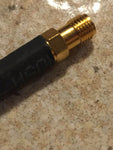 Telegartner 5cm Gold Coaxial G5 Cable SMA J01150A0031, J01151A0661, L01001E0003