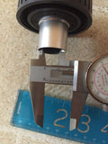 Mitutoyo 2.5” Diameter Dust Cover Plug Toolmakers Microscope 25mm OD