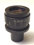 Accu-Scope Microscope PL10x/20 Eyepiece 23.3mm Diameter 20mm FOV