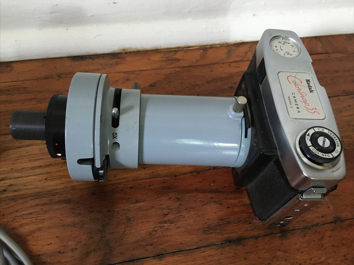 American Optical Microscope Cameras and Automated Manual Shutters / At