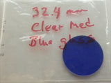 Unbranded Microscope Filter Clear Blue Glass 32.4mm 32mm