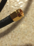 Telegartner 80cm Gold Coaxial G5 SMA Cable J01150A0031, J01151A0661, L01001E0003