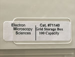 7 Boxes 100-Grid Storage Box Electron Microscope Microscopy Sciences EMS 71140