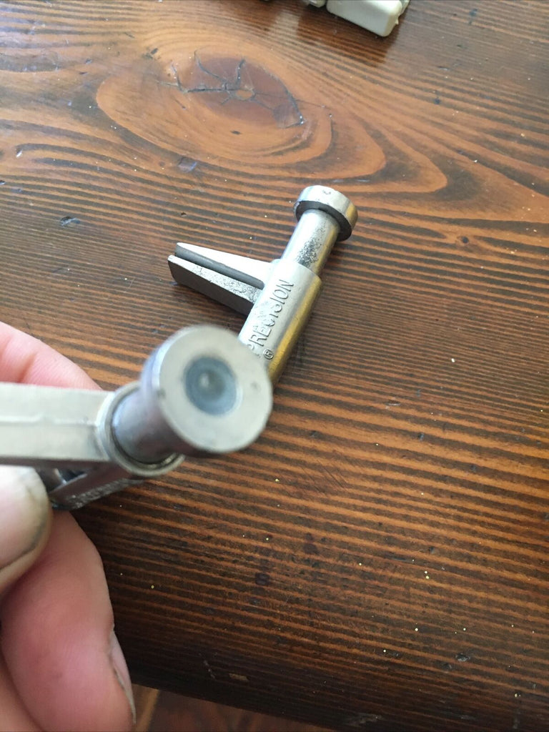 Lot of 2 Precision Scientific Tube Pinch Clamp Spring-loaded Steel Lab ...