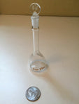Lot of 1 KIMAX Glass 25mL TC ± 0.50mL Volumetric Flask Stopper Size 9