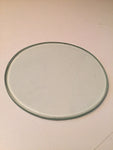 Clear Glass Round 102mm Stage Plate Insert for Stereozoom Microscopes 5mm Thick