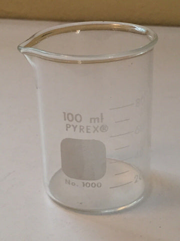 Pyrex 100mL Beaker Laboratory Glassware No. 1000