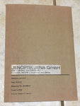Zeiss Aus Jena Decription and Instruction Manual 6V 25W Halogen Lamp and 30-G355