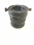 COMPUTAR TV LENS 1:1.4 25mm with 43-49 Adapter Ring and WA 32mm Eyepiece Adapter