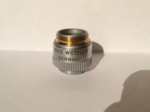Leitz Wetzlar 4X Scanning Achromat Microscope Objective 4X/0.12 170/- Nice