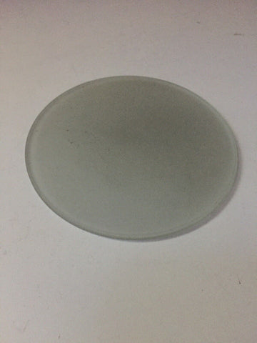 Stereozoom Microscope Glass Frosted Round 87mm Stage Plate Insert 2.5mm Thick