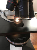 Wild Leitz Biomed Phase Contrast DF Microscope 4 Lenses 4/10ph/40ph/100ph Oil Complete
