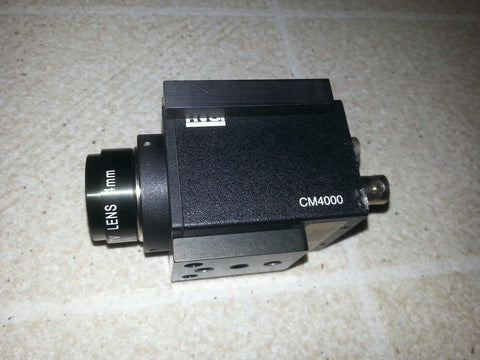 RSVI CM4000 CiMatrix Mini CCD Video Camera 4mm CCTV Lens with Mounting Brackets